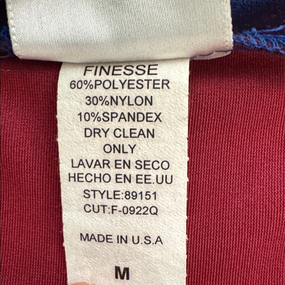 Vintage Finesse USA Blue Velvet Side Split Spaghetti Strap 90s Maxi Dress Gown M - Picture 10 of 10